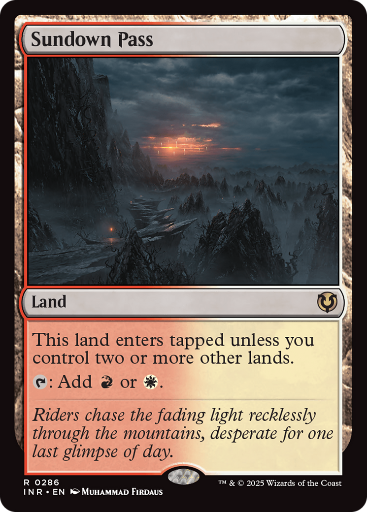 Sundown Pass [Innistrad Remastered] | Webway Games