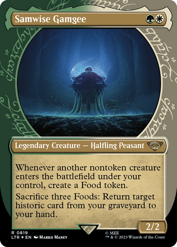 Samwise Gamgee (Showcase) (Surge Foil) [The Lord of the Rings: Tales of Middle-Earth] | Webway Games