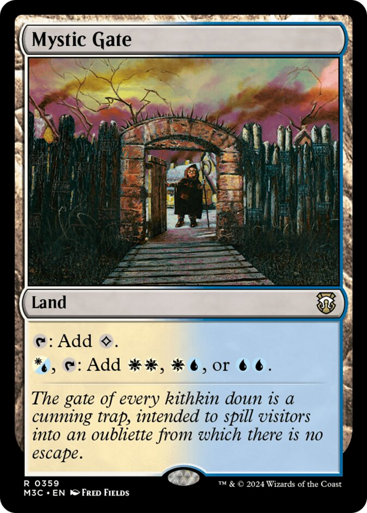 Mystic Gate (Ripple Foil) [Modern Horizons 3 Commander] | Webway Games