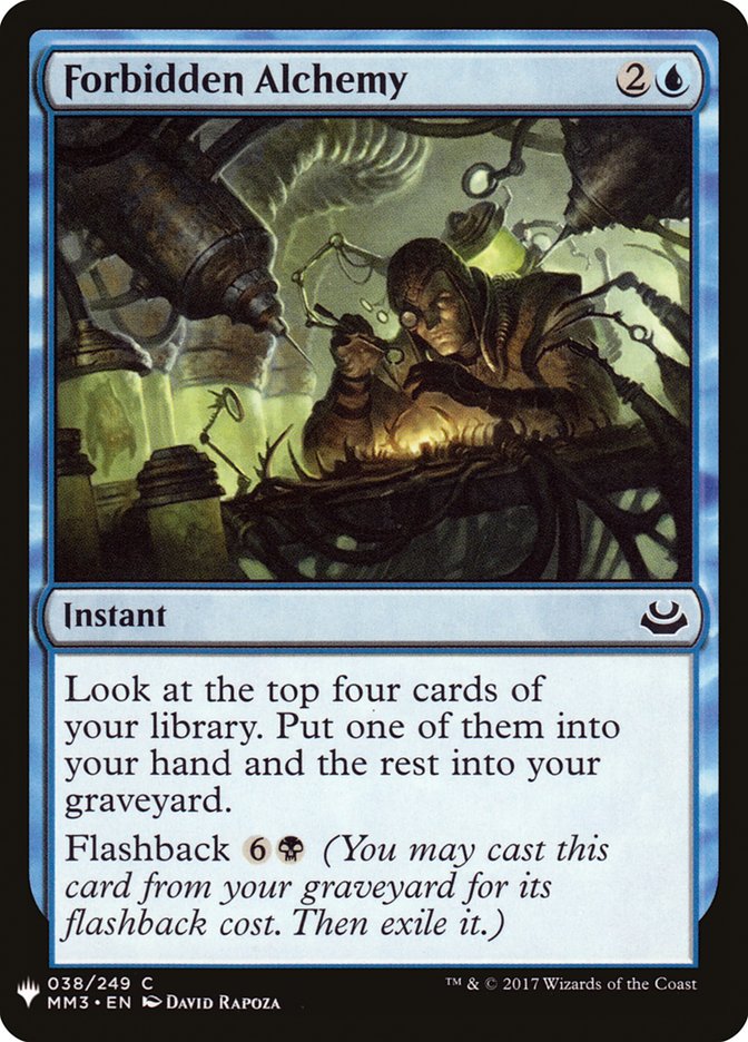 Forbidden Alchemy [Mystery Booster] | Webway Games