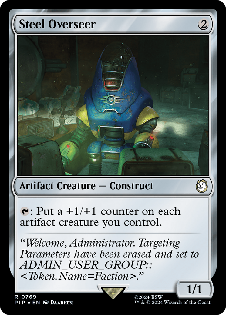 Steel Overseer (Surge Foil) [Fallout] | Webway Games