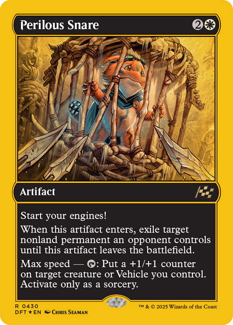 Perilous Snare (First-Place Foil) [Aetherdrift] | Webway Games