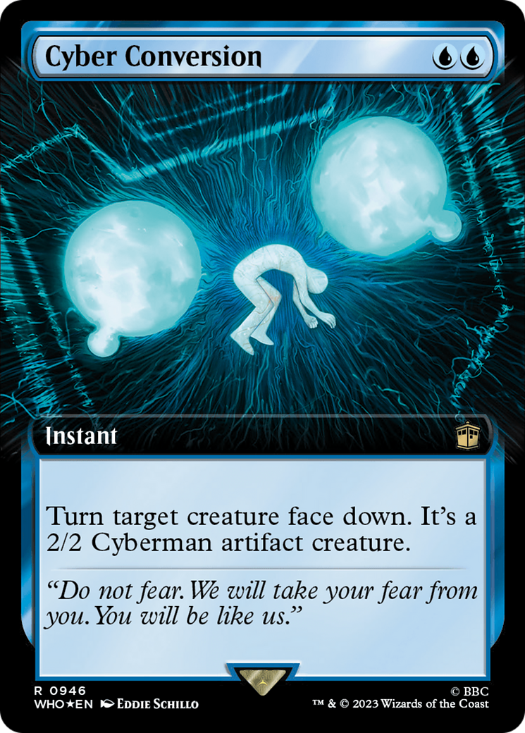 Cyber Conversion (Extended Art) (Surge Foil) [Doctor Who] | Webway Games
