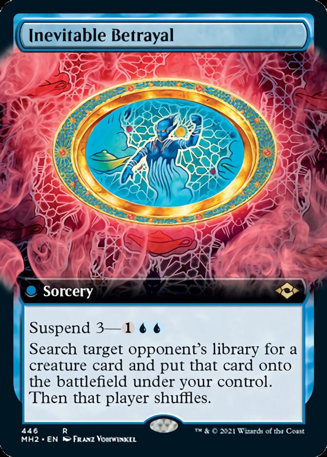 Inevitable Betrayal (Extended Art) [Modern Horizons 2] | Webway Games