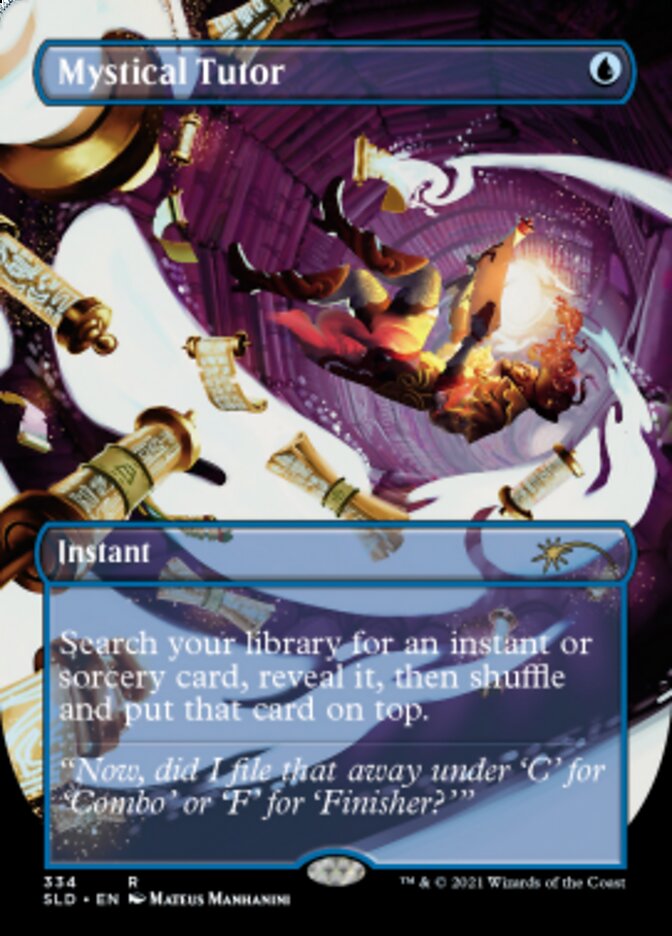 Mystical Tutor (Borderless) [Secret Lair Drop Series] | Webway Games