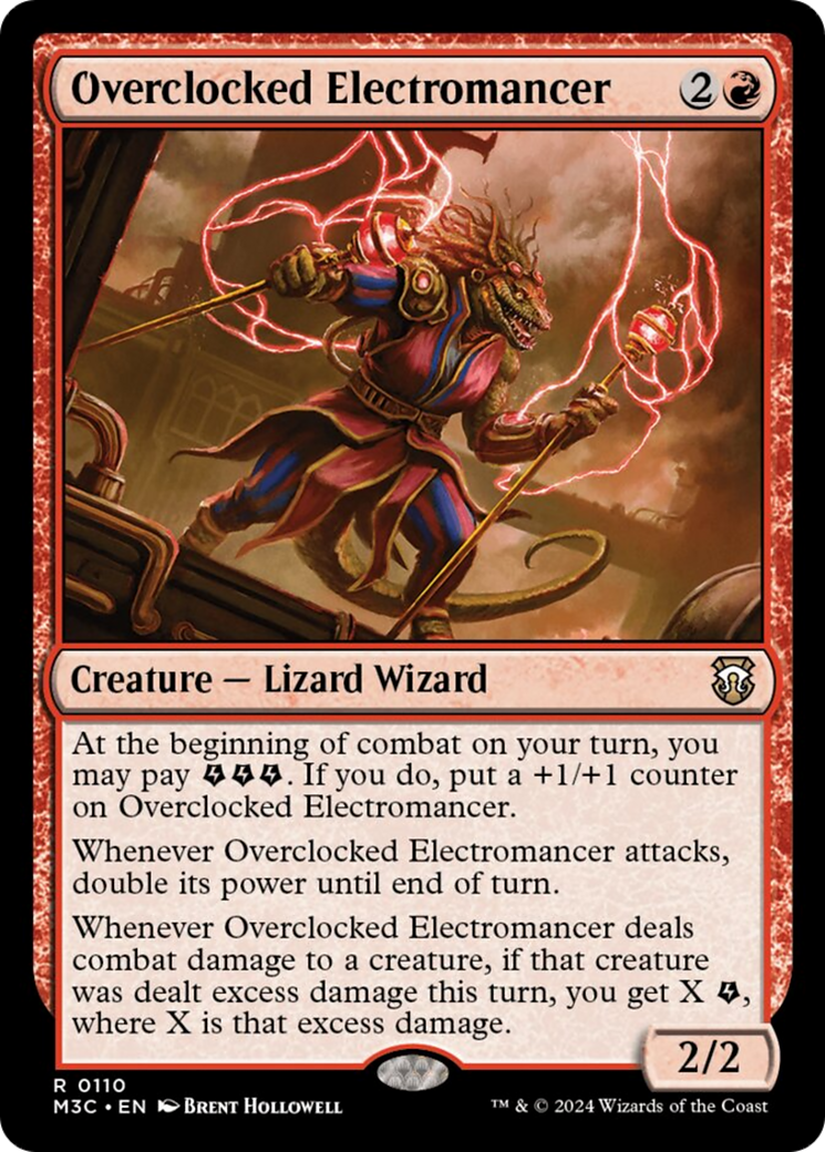 Overclocked Electromancer [Modern Horizons 3 Commander] | Webway Games