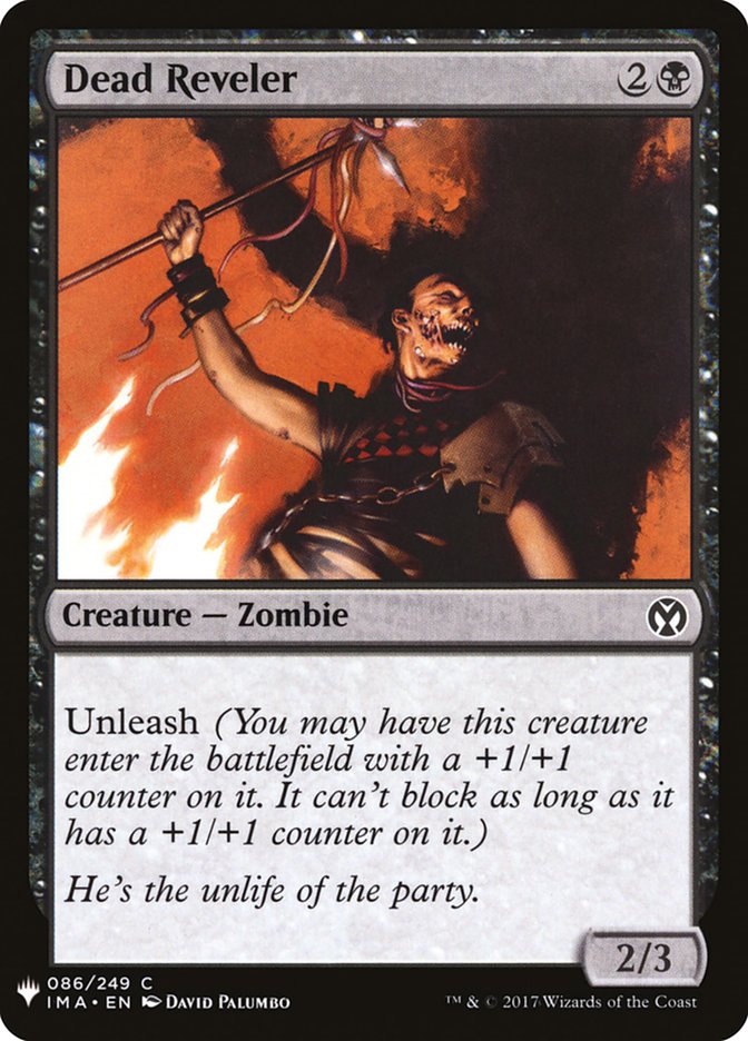Dead Reveler [Mystery Booster] | Webway Games