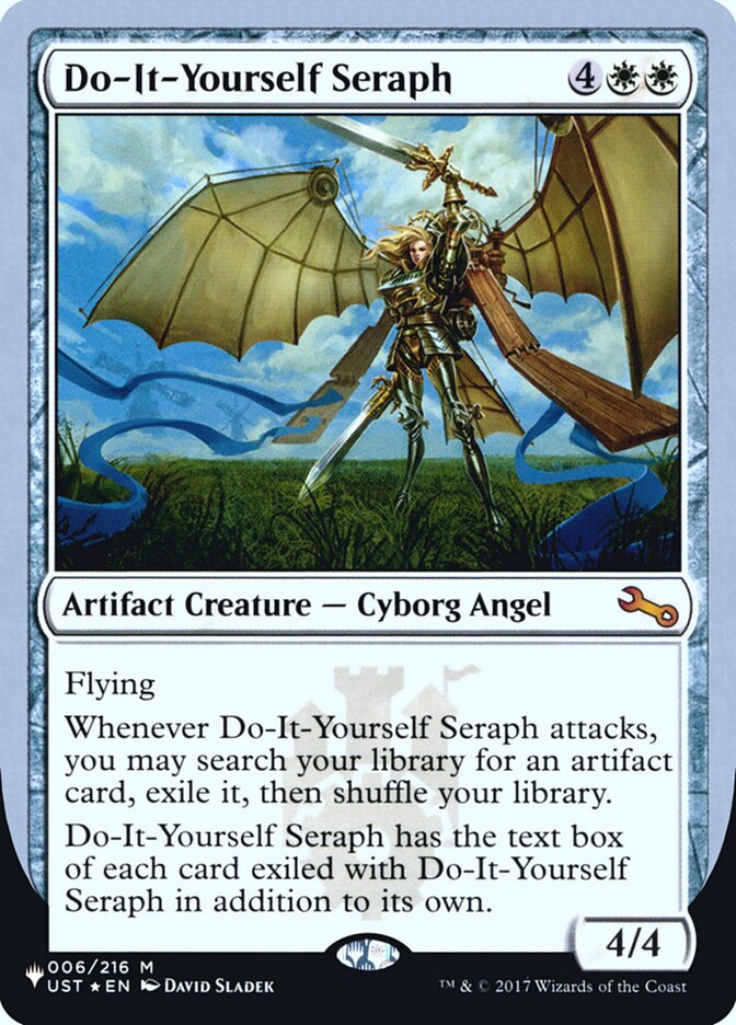 Do-It-Yourself Seraph (Unfinity Foil Edition) [The List] | Webway Games