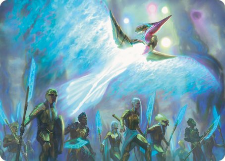 Otharri, Suns' Glory Art Card [Phyrexia: All Will Be One Art Series] | Webway Games
