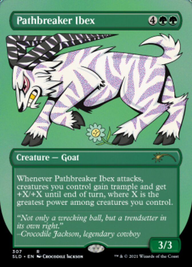 Pathbreaker Ibex (Borderless) [Secret Lair Drop Series] | Webway Games