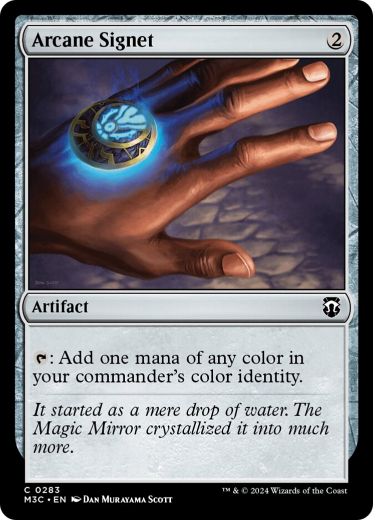 Arcane Signet (Ripple Foil) [Modern Horizons 3 Commander] | Webway Games