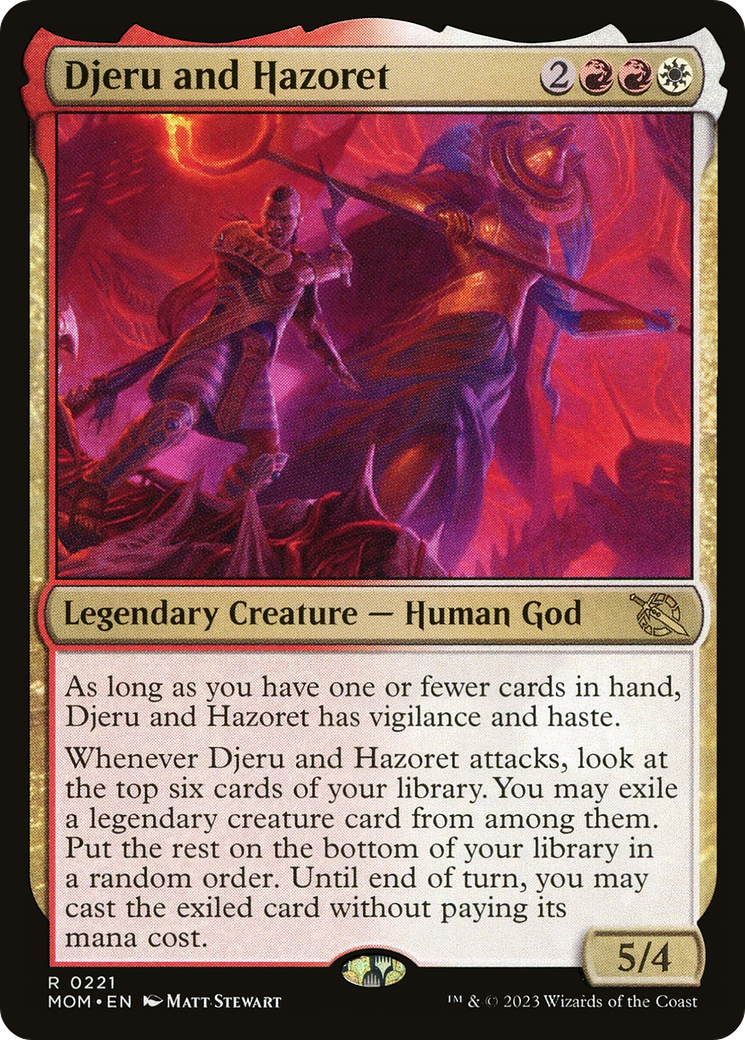 Djeru and Hazoret [March of the Machine] | Webway Games