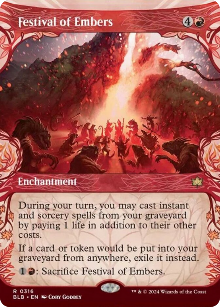 Festival of Embers (Showcase) [Bloomburrow] | Webway Games