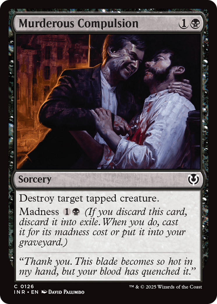 Murderous Compulsion [Innistrad Remastered] | Webway Games