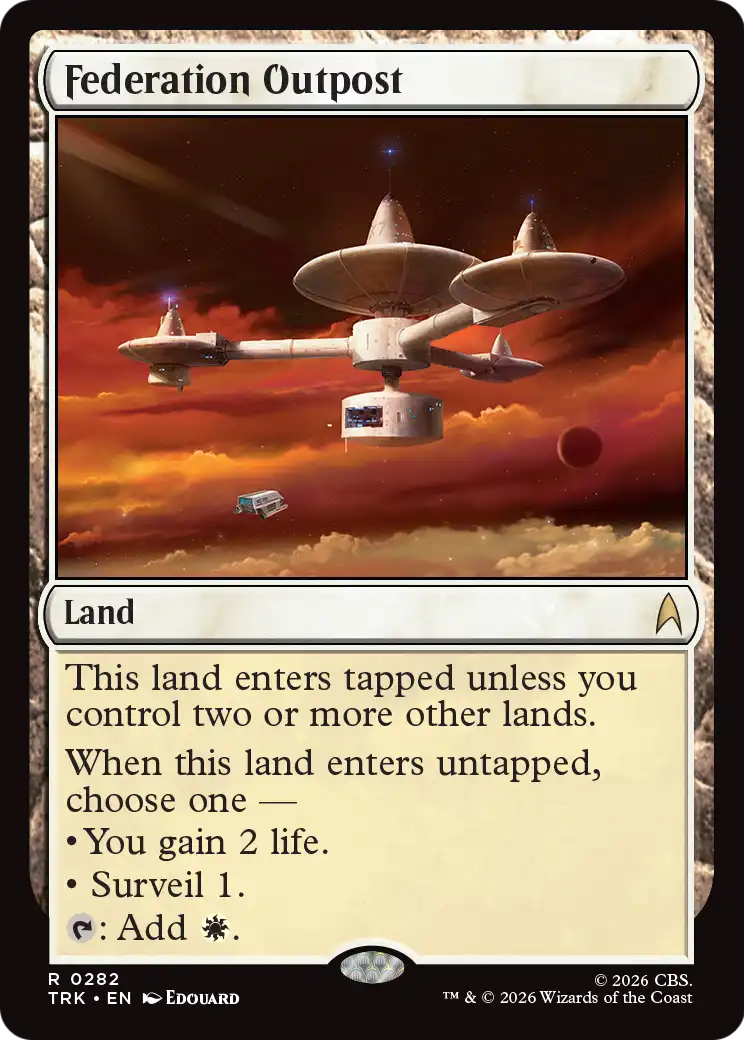 Federation Outpost [Star Trek] | Webway Games