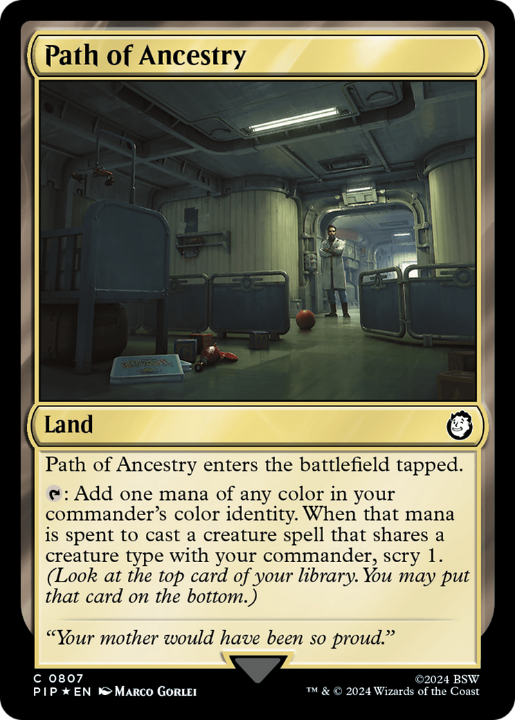 Path of Ancestry (Surge Foil) [Fallout] | Webway Games