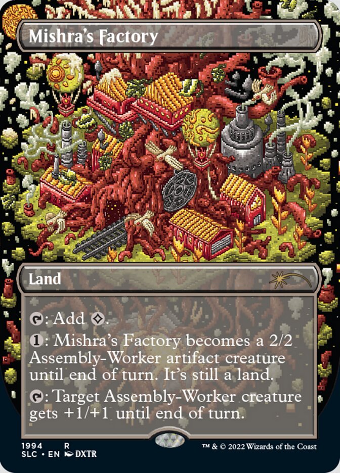 Mishra's Factory (Borderless) [Secret Lair Countdown Kit] | Webway Games