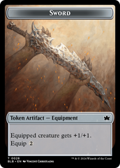 Sword // Manifold Mouse Double-Sided Token [Bloomburrow Tokens] | Webway Games
