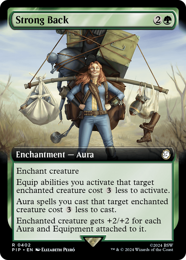Strong Back (Extended Art) [Fallout] | Webway Games