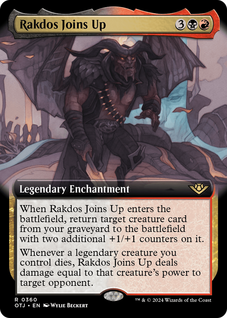 Rakdos Joins Up (Extended Art) [Outlaws of Thunder Junction] | Webway Games