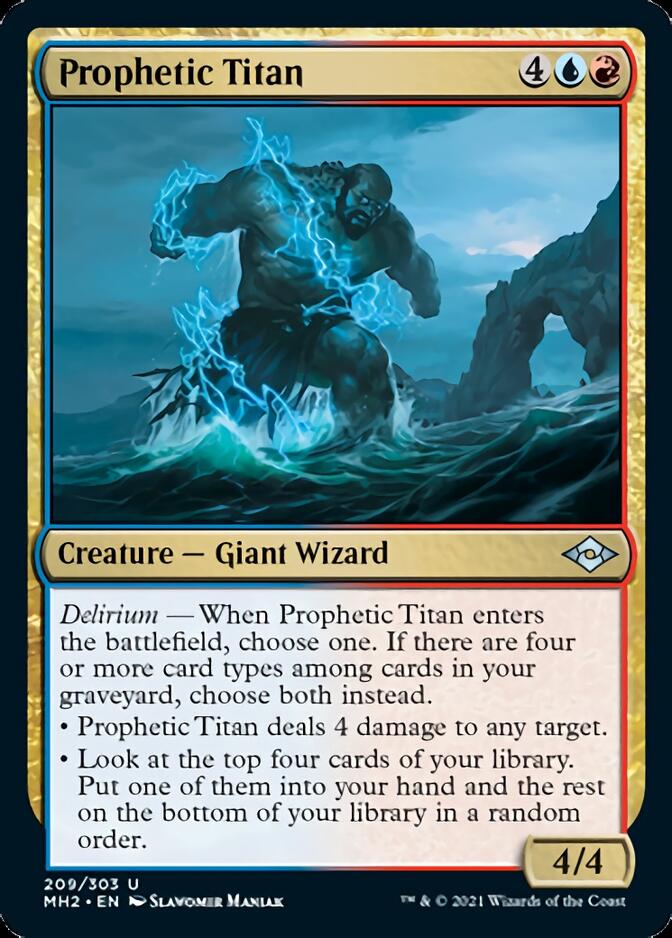 Prophetic Titan [Modern Horizons 2] | Webway Games