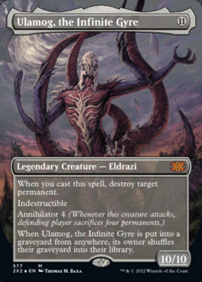 Ulamog, the Infinite Gyre (Textured Foil) [Double Masters 2022] | Webway Games