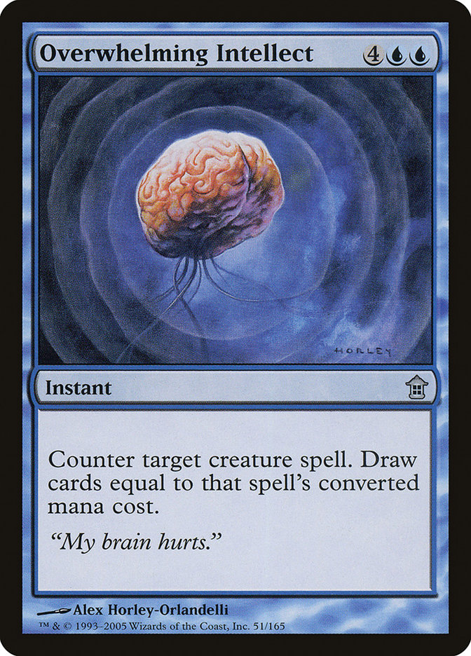 Overwhelming Intellect [Saviors of Kamigawa] | Webway Games