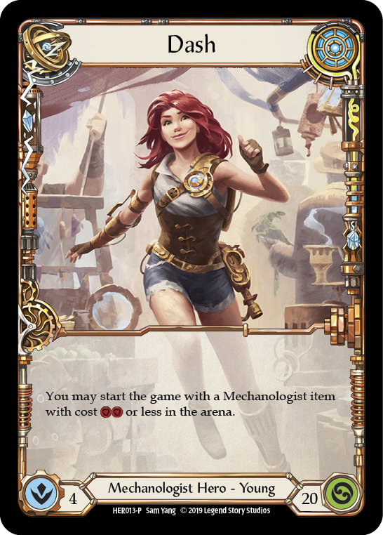 Dash [HER013-P] (Promo)  1st Edition Rainbow Foil | Webway Games
