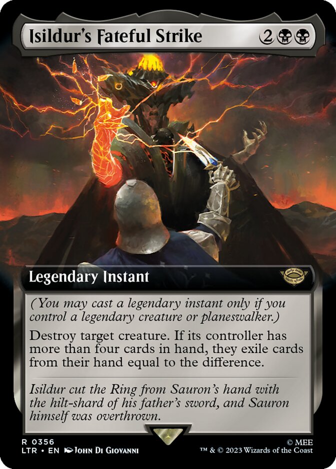 Isildur's Fateful Strike (Extended Art) [The Lord of the Rings: Tales of Middle-Earth] | Webway Games