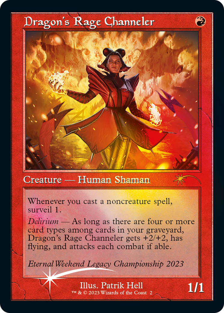 Dragon's Rage Channeler (Retro Frame) [MagicFest 2023] | Webway Games