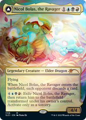 Nicol Bolas, the Ravager // Nicol Bolas, the Arisen (Borderless) [Secret Lair: From Cute to Brute] | Webway Games