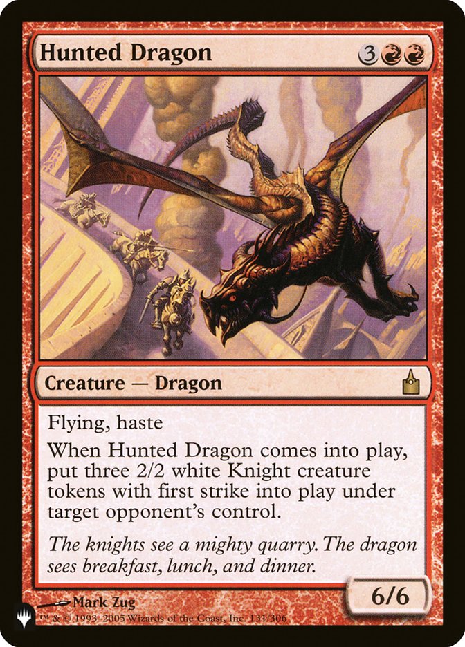 Hunted Dragon [The List] | Webway Games