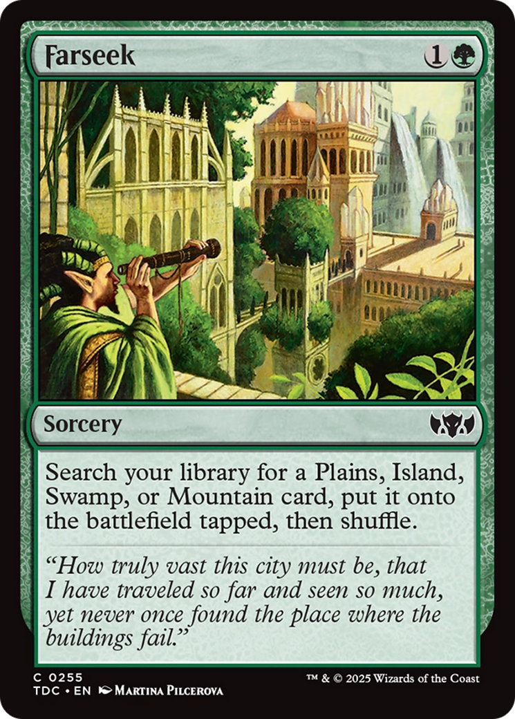 Farseek [Tarkir: Dragonstorm Commander] | Webway Games