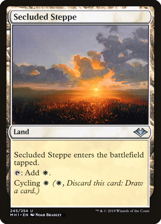 Secluded Steppe [Modern Horizons] | Webway Games