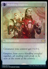 Wedding Announcement // Wedding Festivity [Innistrad: Crimson Vow Prerelease Promos] | Webway Games