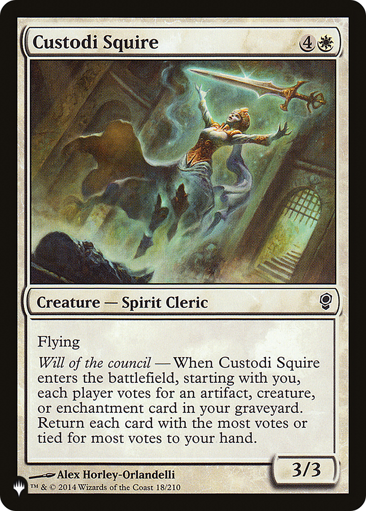 Custodi Squire [The List] | Webway Games