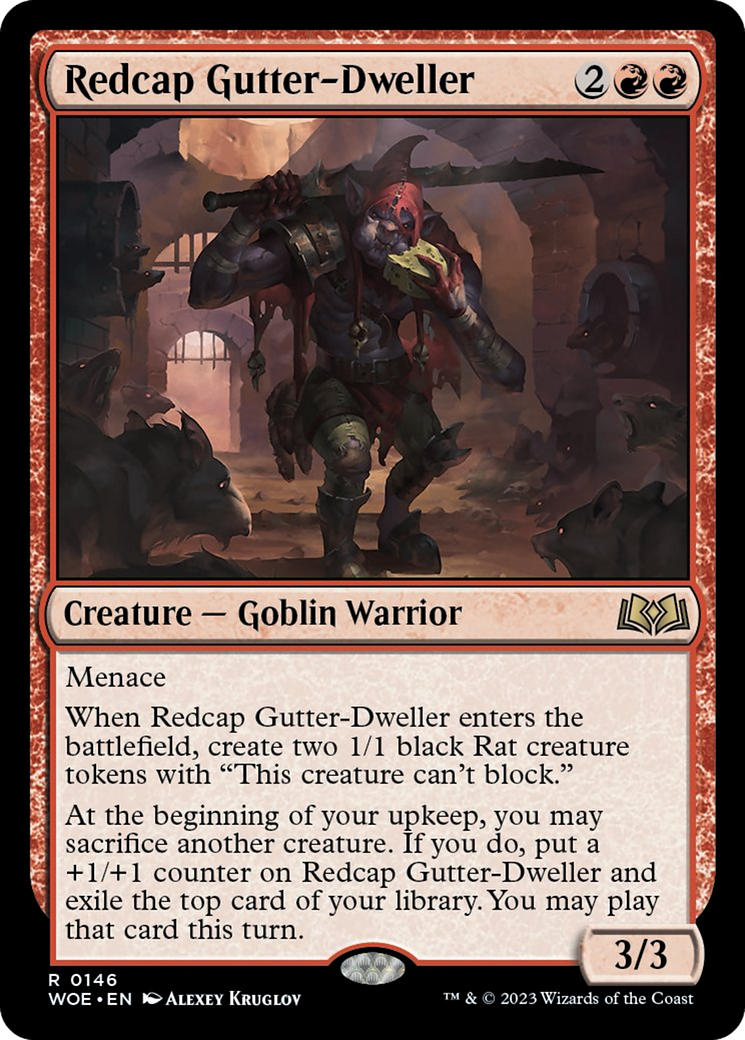Redcap Gutter-Dweller [Wilds of Eldraine] | Webway Games