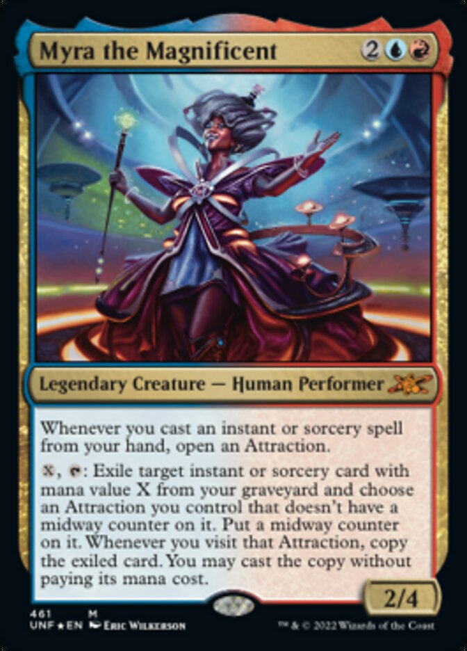 Myra the Magnificent (Galaxy Foil) [Unfinity] | Webway Games