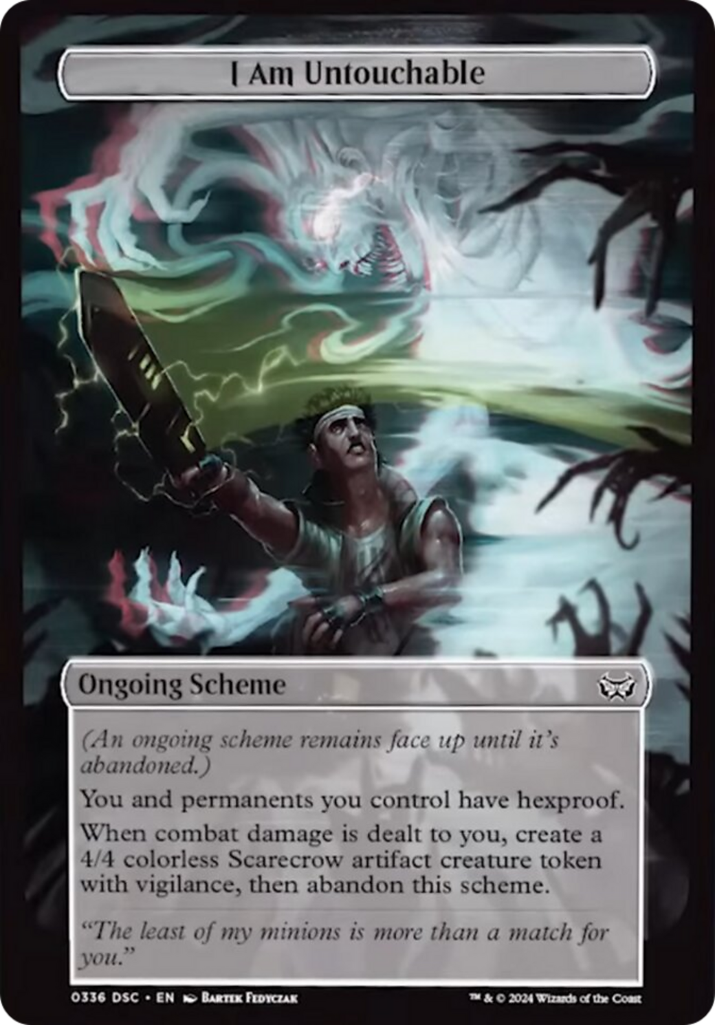 I Am Untouchable (Full Art) [Duskmourn: Archenemy] | Webway Games