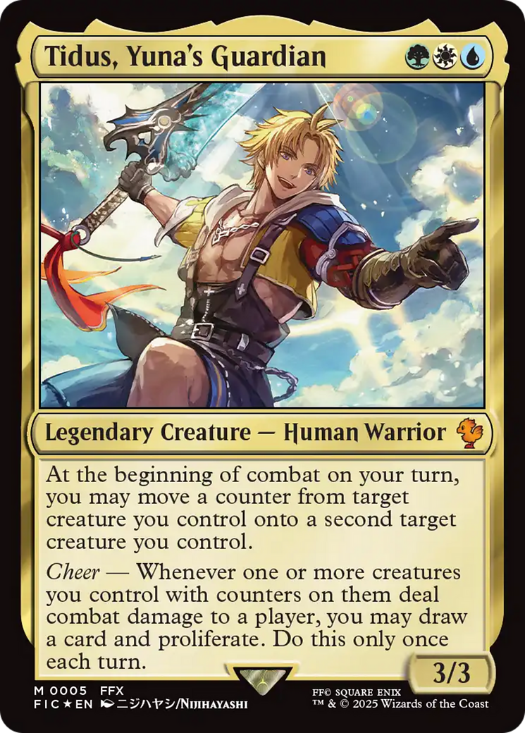 Tidus, Yuna's Guardian [FINAL FANTASY Commander] | Webway Games