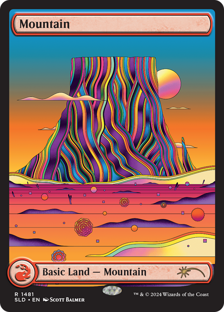 Mountain (1481) [Secret Lair Drop Series] | Webway Games