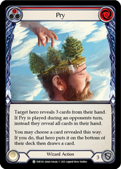 Pry (Red) [EVR128] (Everfest)  1st Edition Rainbow Foil | Webway Games