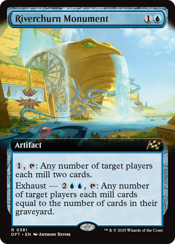 Riverchurn Monument (Extended Art) [Aetherdrift] | Webway Games