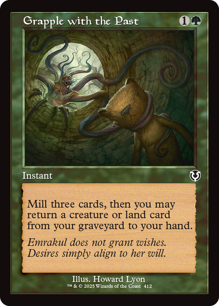 Grapple with the Past (Retro Frame) [Innistrad Remastered] | Webway Games