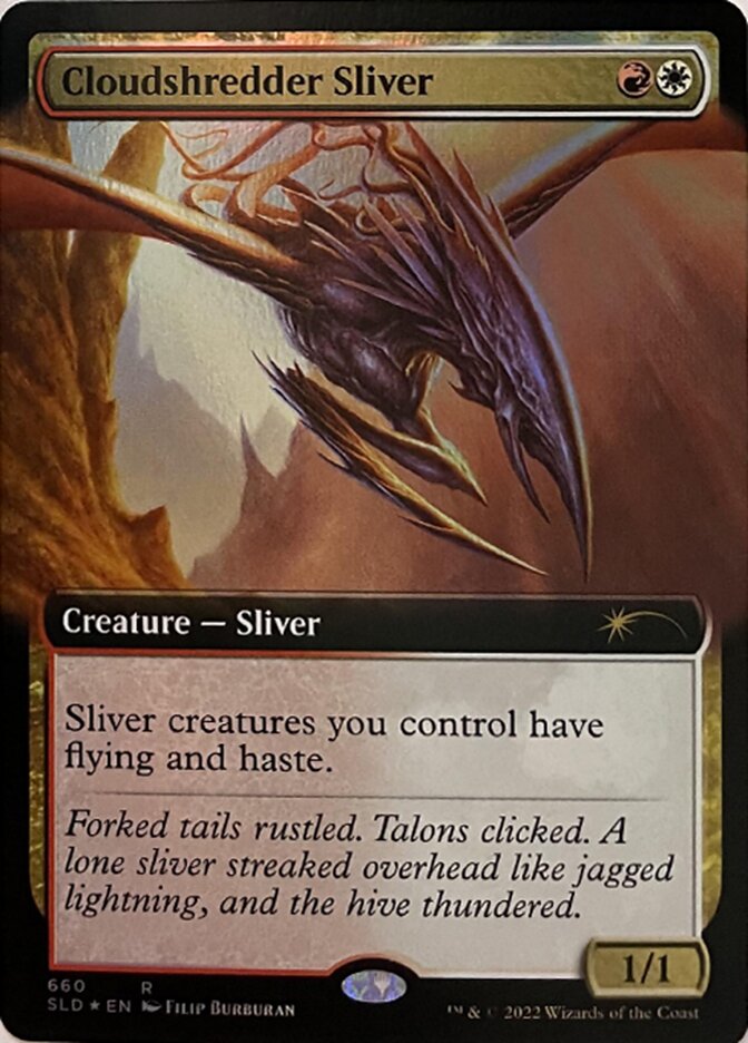 Cloudshredder Sliver (Extended Art) [Secret Lair Drop Promos] | Webway Games