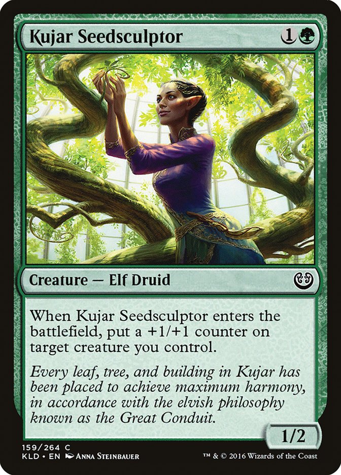 Kujar Seedsculptor [Kaladesh] | Webway Games