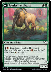 Bonded Herdbeast // Plated Kilnbeast [March of the Machine] | Webway Games