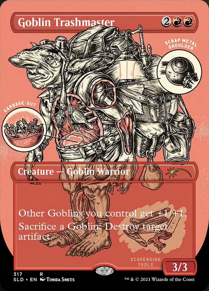 Goblin Trashmaster (Borderless) [Secret Lair Drop Series] | Webway Games