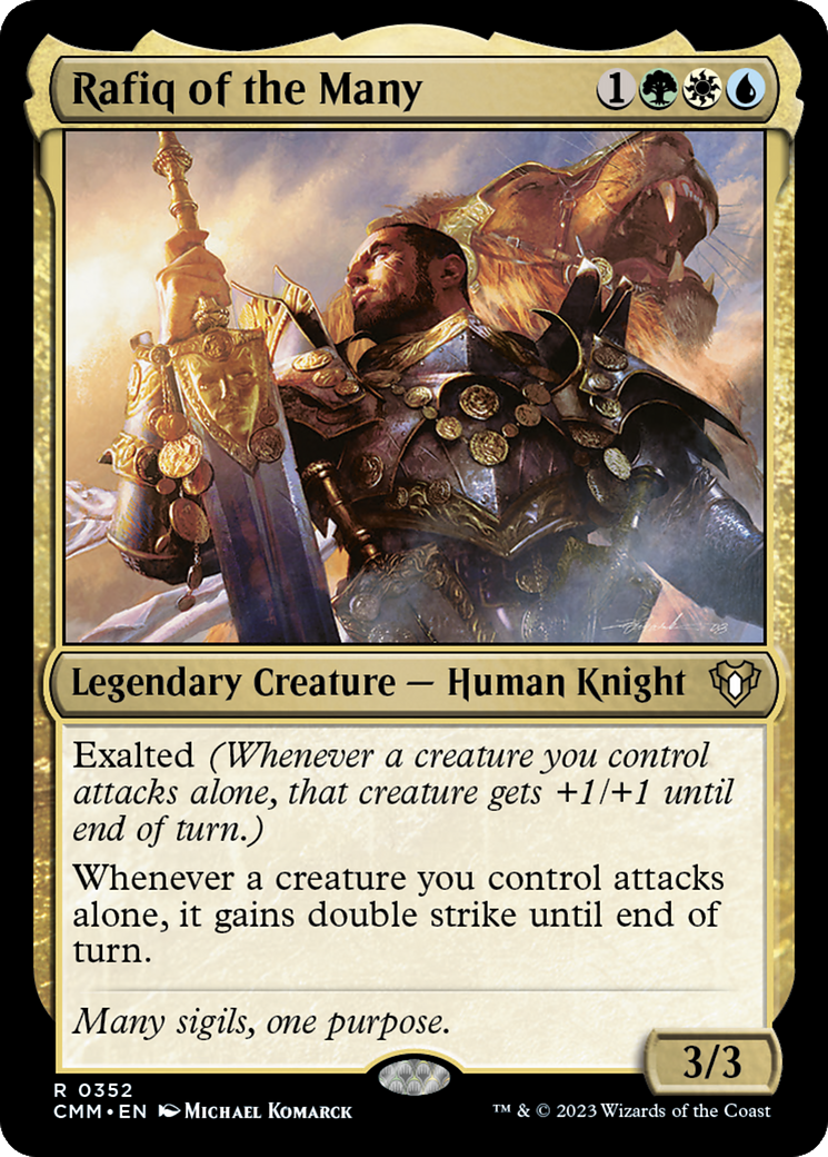 Rafiq of the Many [Commander Masters] | Webway Games