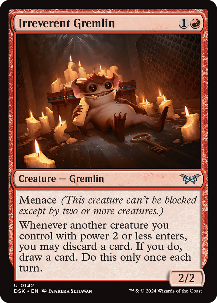 Irreverent Gremlin [Duskmourn: House of Horror] | Webway Games